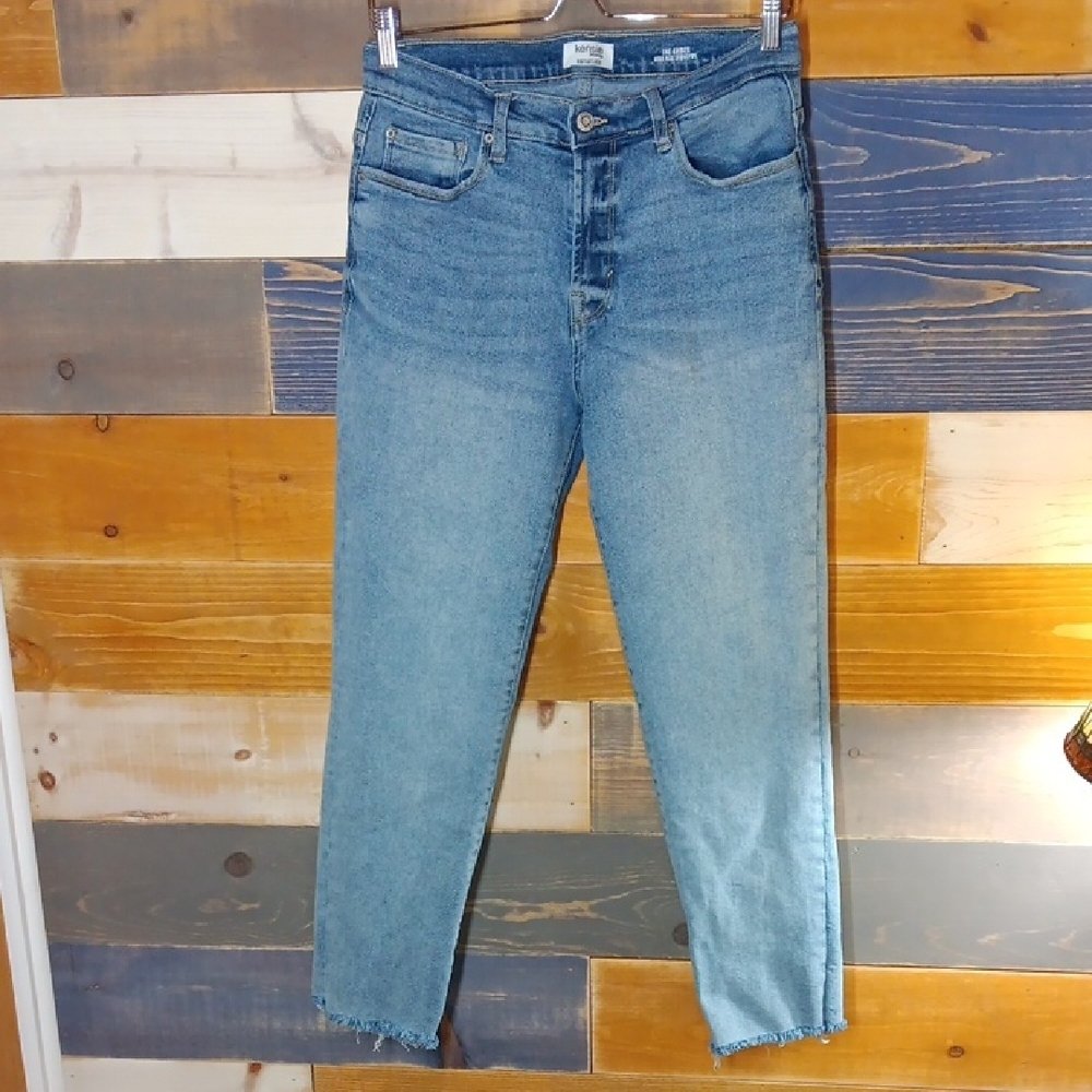Kensie Jeans The Amber High Rise Stovepipe 28